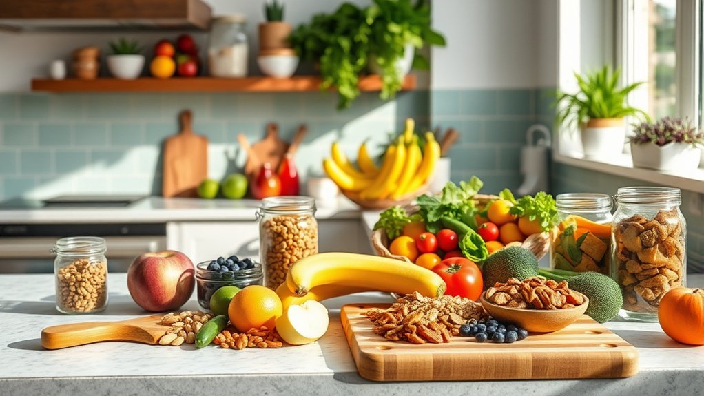 Ausgewogene und nahrhafte Snacks