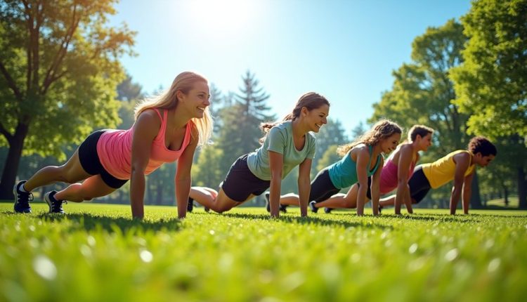 Körpergewichts-Workout ohne Ausrüstung