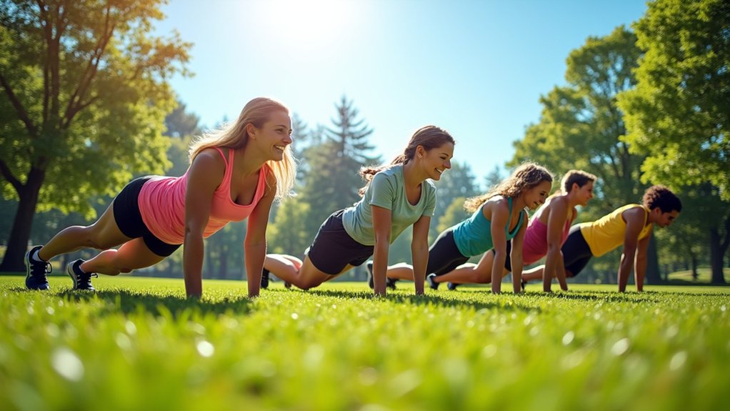 Körpergewichts-Workout ohne Ausrüstung
