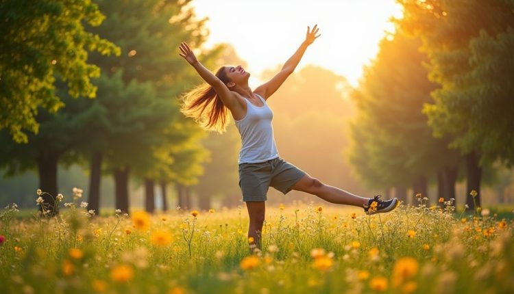 Tägliche sanfte Bewegungsroutine