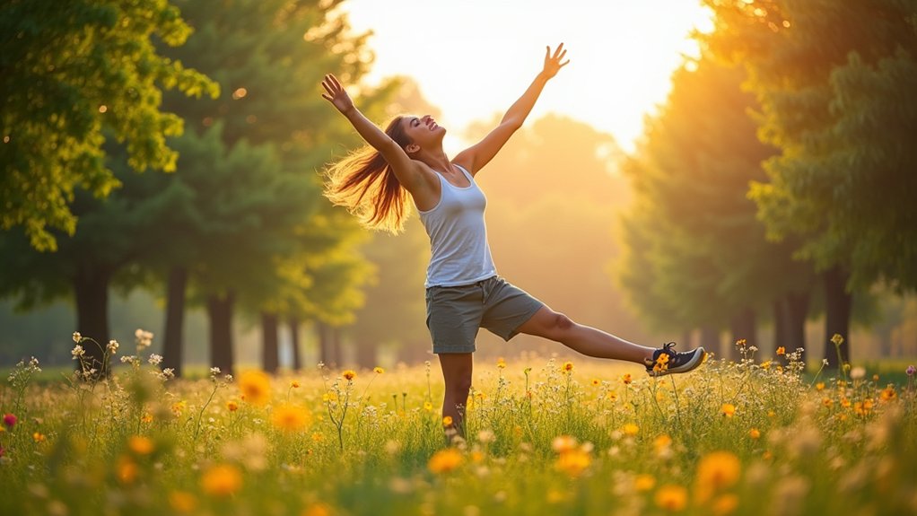 Tägliche sanfte Bewegungsroutine