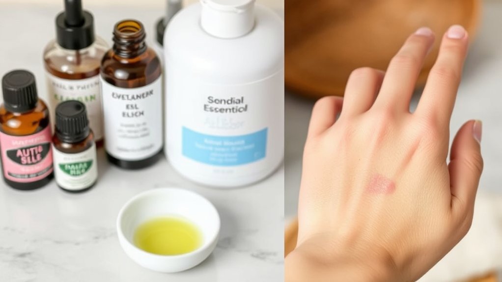 Ätherische Öl Hautsicherheit