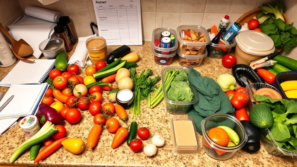 Essensplanung für Erfolg