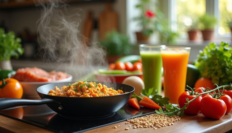 schnelle gesunde Familienmahlzeiten