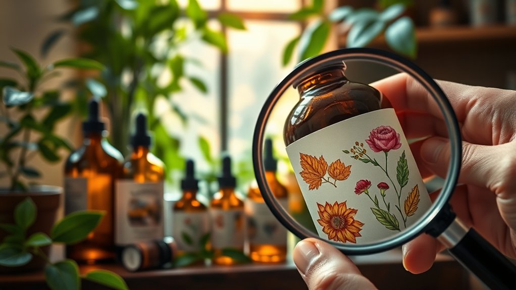 Auswahl hochwertiger ätherischer Öle