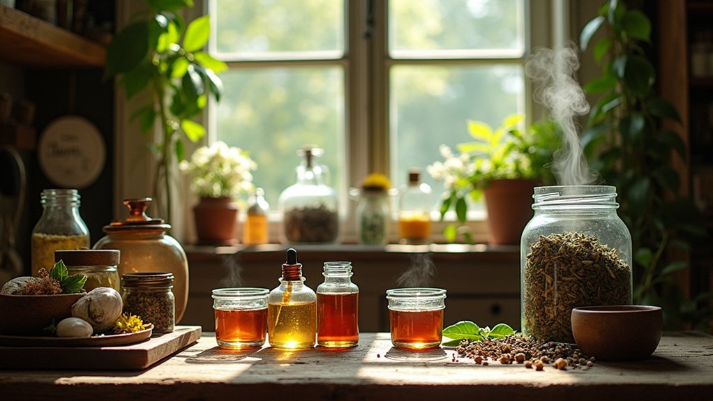 Tee-Tinktur Kompresse Anwendung